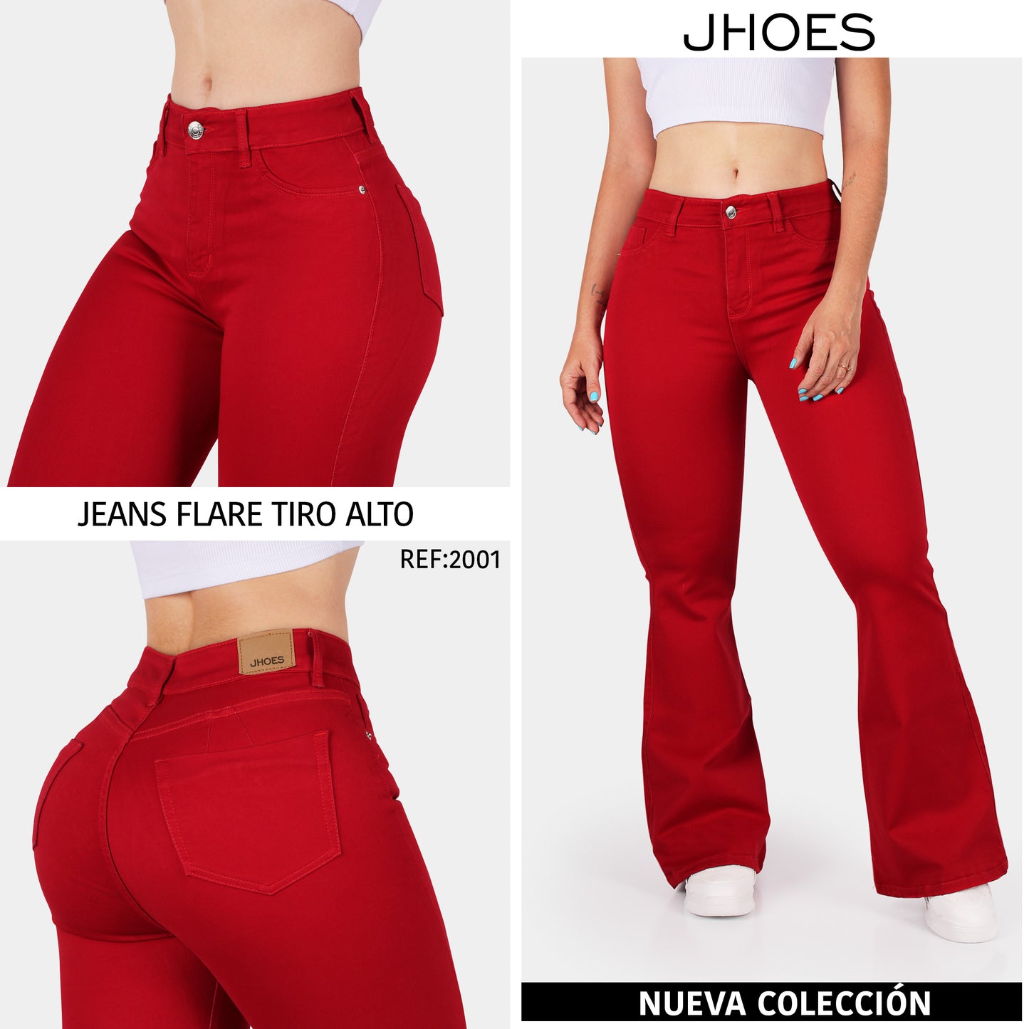 Jean Bota Ancha Strech Tiro alto, Ref 5056