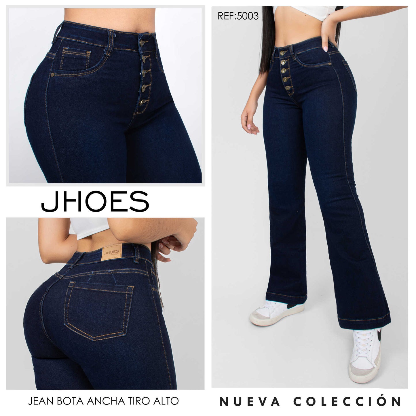 Jean Bota Ancha Strech Tiro alto, Ref 5041