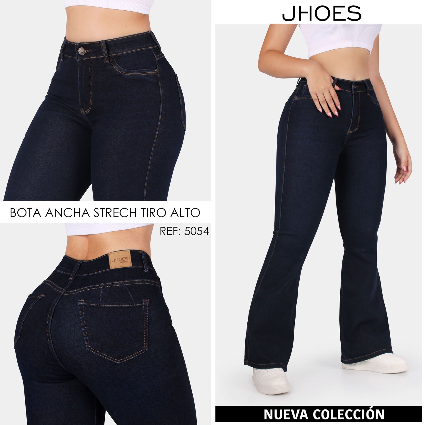 Jean Bota Ancha Strech Tiro alto, Ref 5054