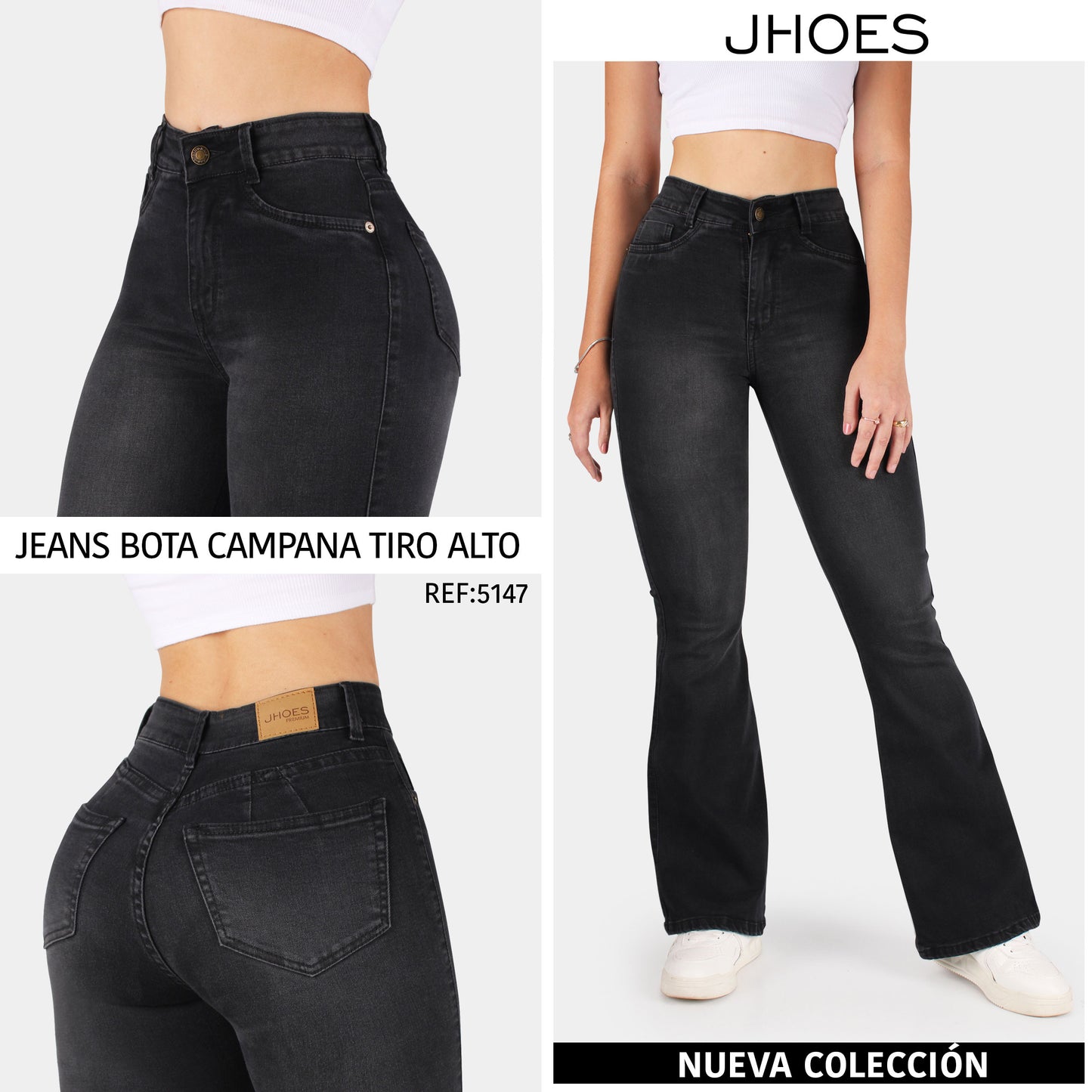 Jean Bota Ancha Strech Tiro alto, Ref 5147