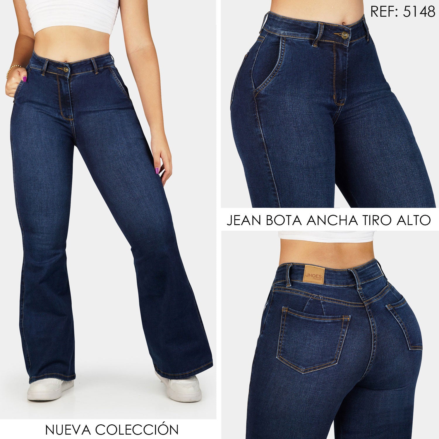 Jean Bota Ancha Strech Tiro alto, Ref 5148