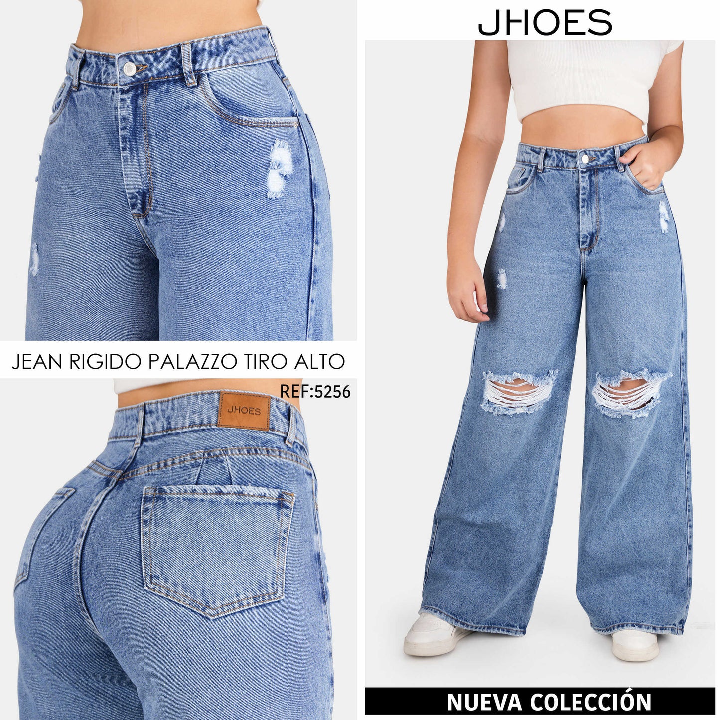 Jean Palazzo Rigido Tiro alto, Ref 5256