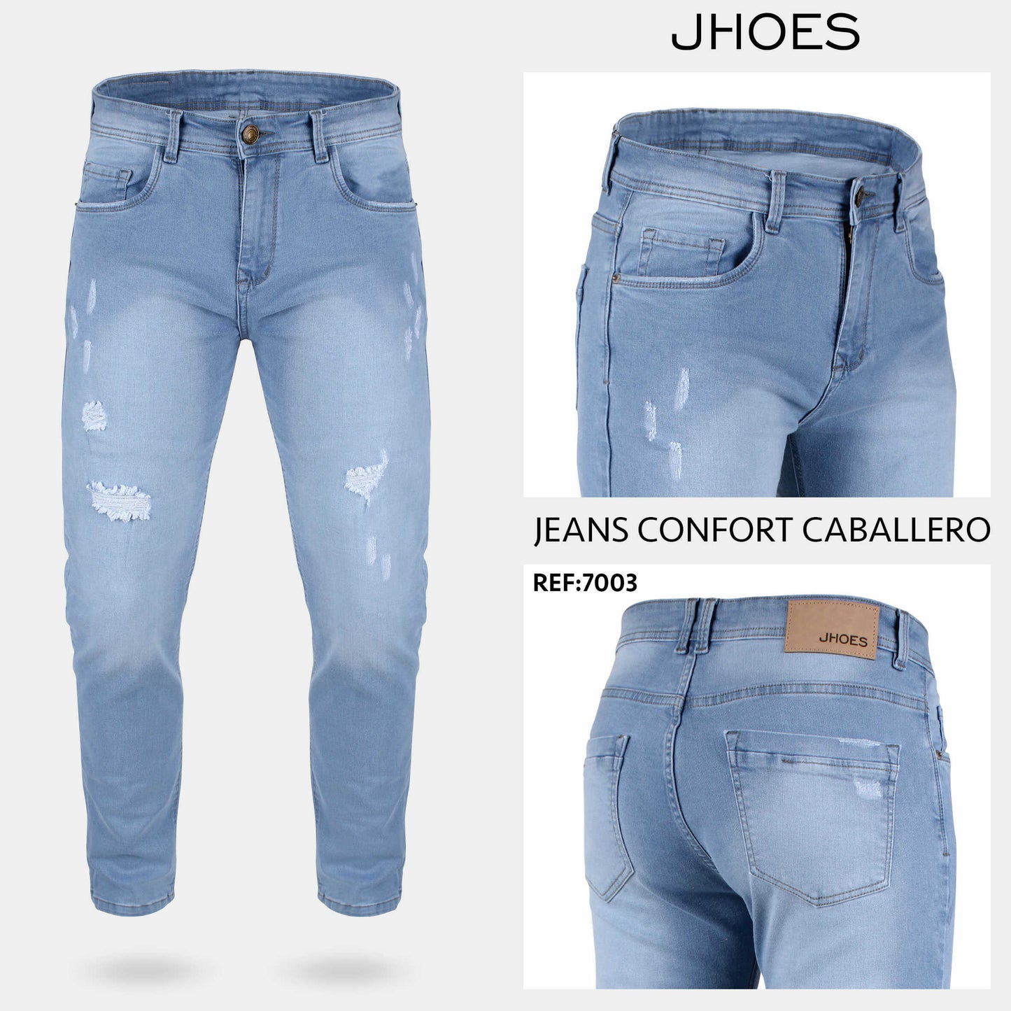 Jean Slim Confort Ref 7003