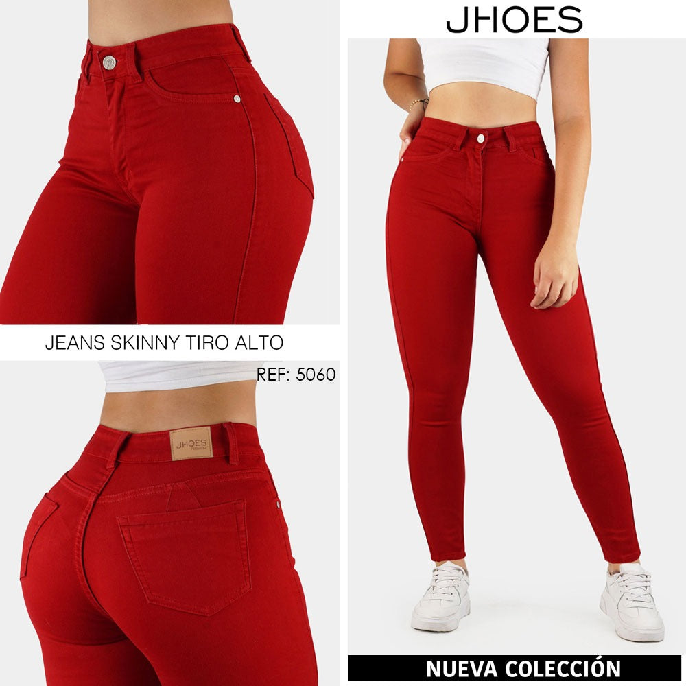 Jean Skinny Strech Tiro alto, Ref 5060