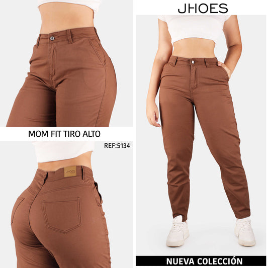 Mom Fit Strech Tiro alto, Ref 5134
