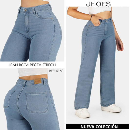 Jean Bota Recta Strech Tiro alto, Ref 5160