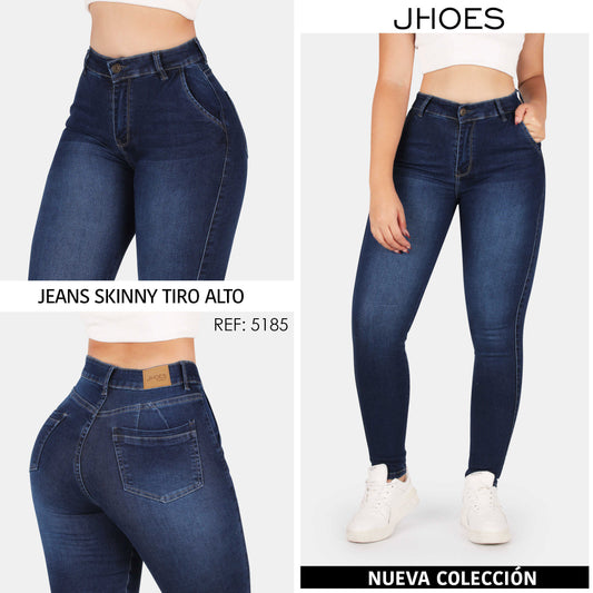 Jean Skinny Strech Tiro alto, Ref 5185