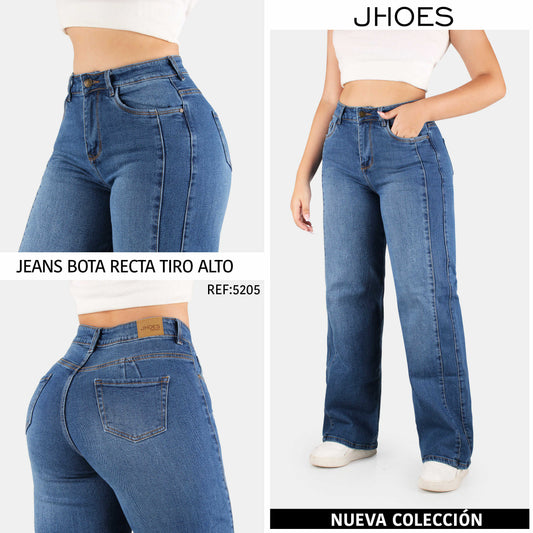 Jean Bota Recta Strech Tiro alto, Ref 5205