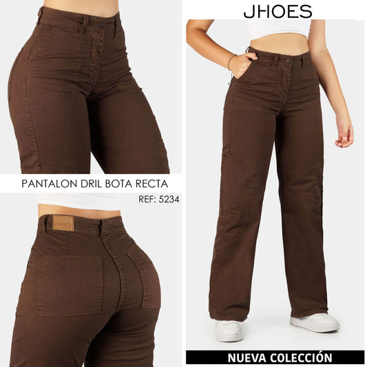 Dril Bota Recta Strech Tiro alto, Ref 5233