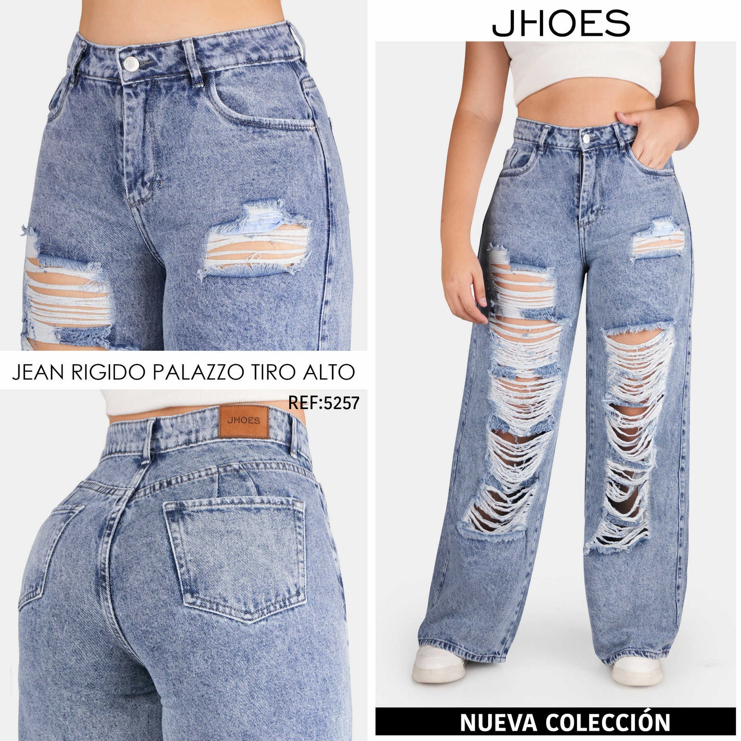 Jean Palazzo Rigido Tiro alto, Ref 5257