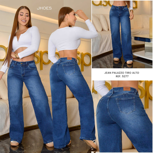 Jean Palazzo Semi Strech Tiro alto, Ref 5277
